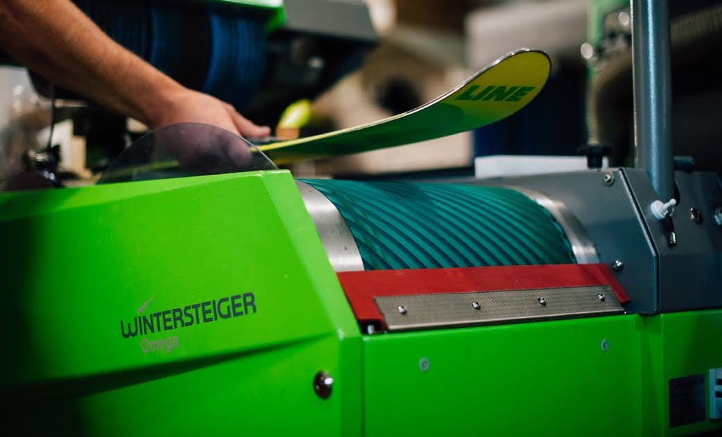 Ski tuning at OUTPOST SUNSPORT in Fort Collins, Colorado