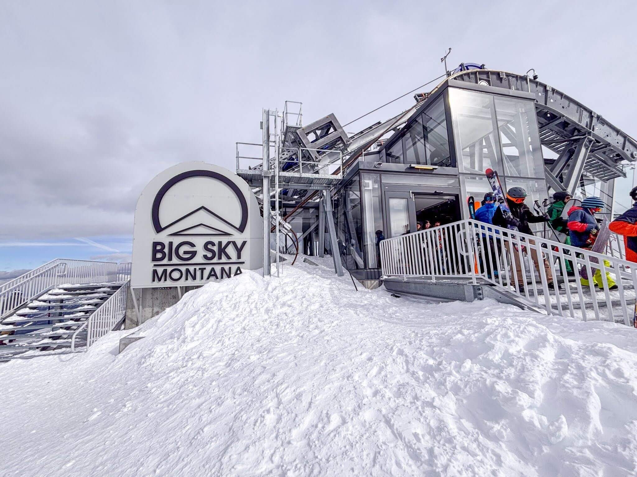 Big Sky Montana, Lone Peak Summit