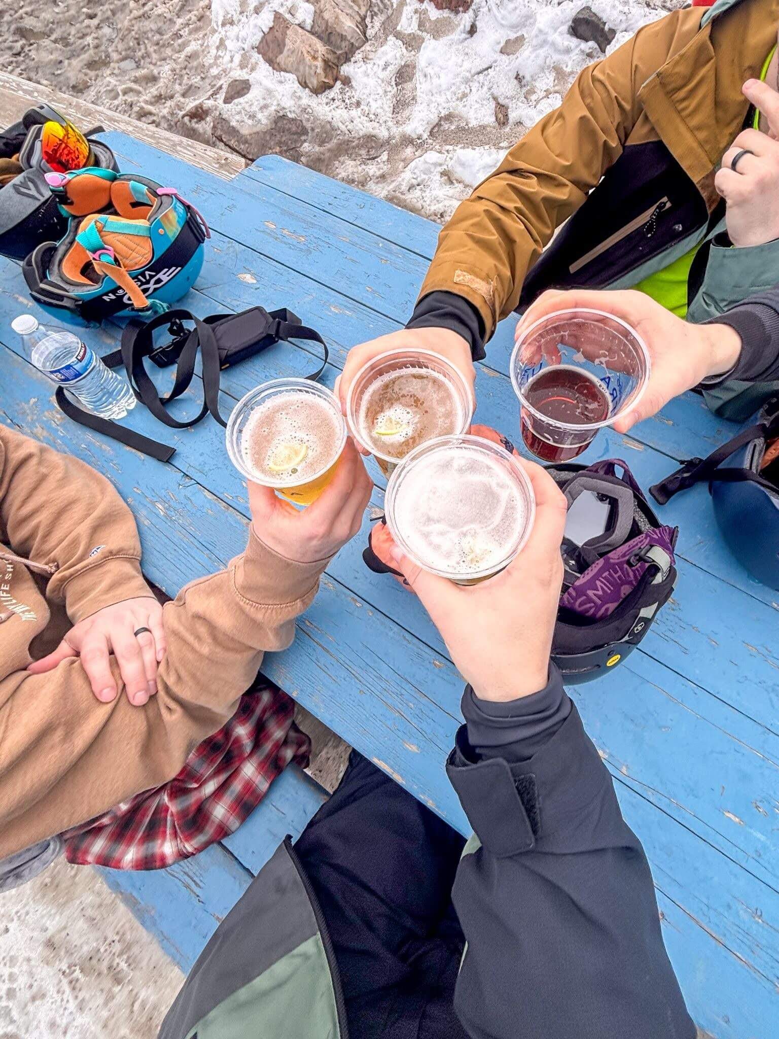 Apres ski cheers