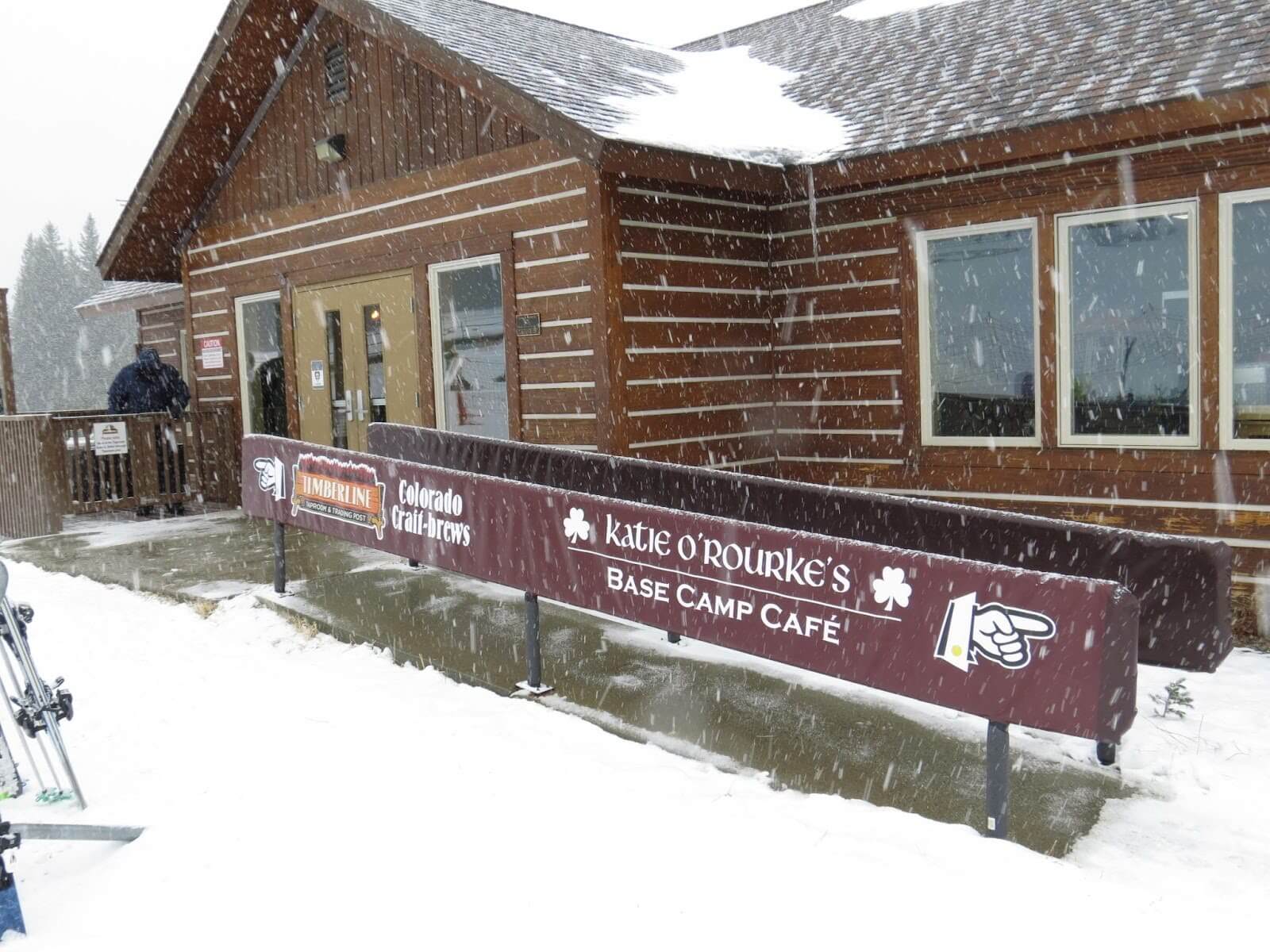 The Timberline Taproom at the base of Ski Cooper Colorado