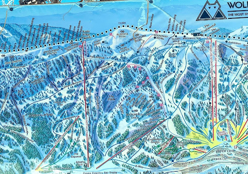 Wolf Creek, Colorado Trail Map