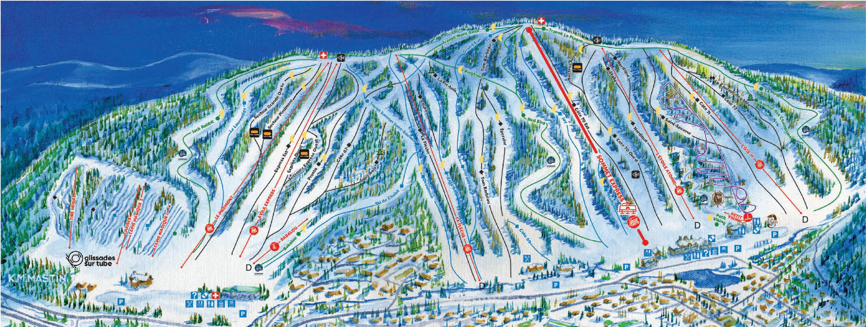 versant Avila Trail Map