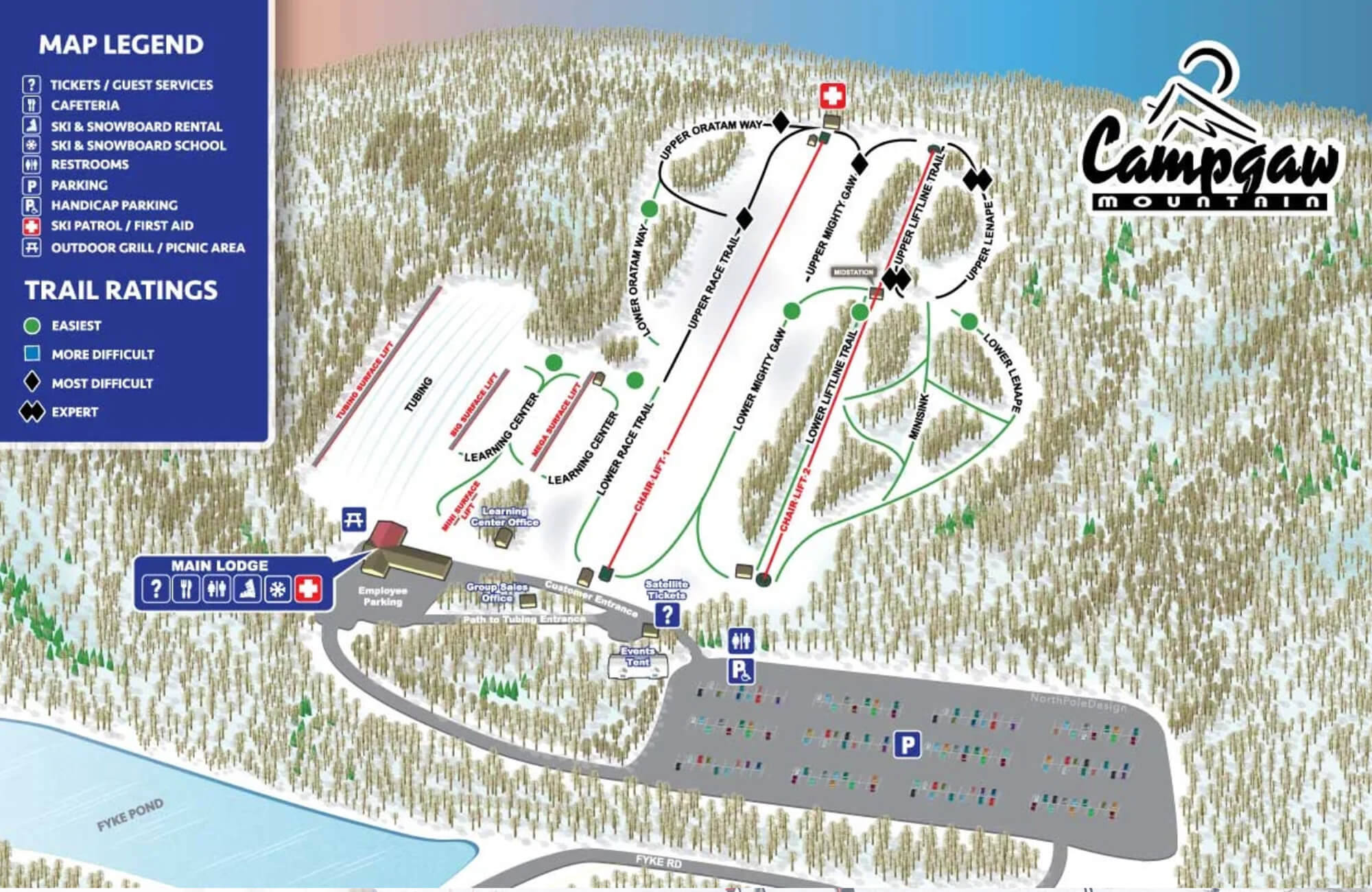 Campgaw Mountain Trail Map