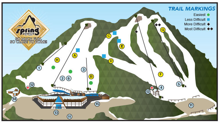 Spring Mountain Trail Map