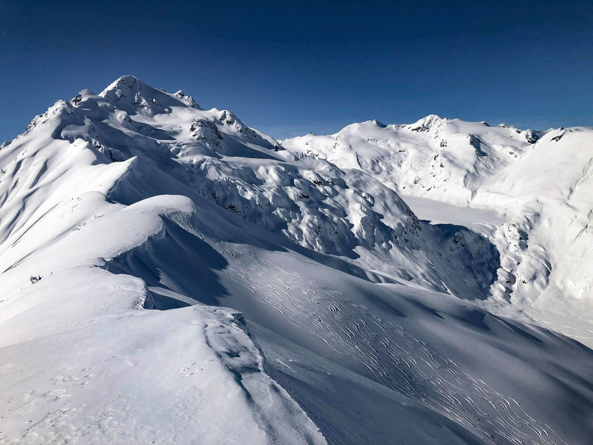 Last Frontier Heliskiing - Bell 2 Lodge Trail Map