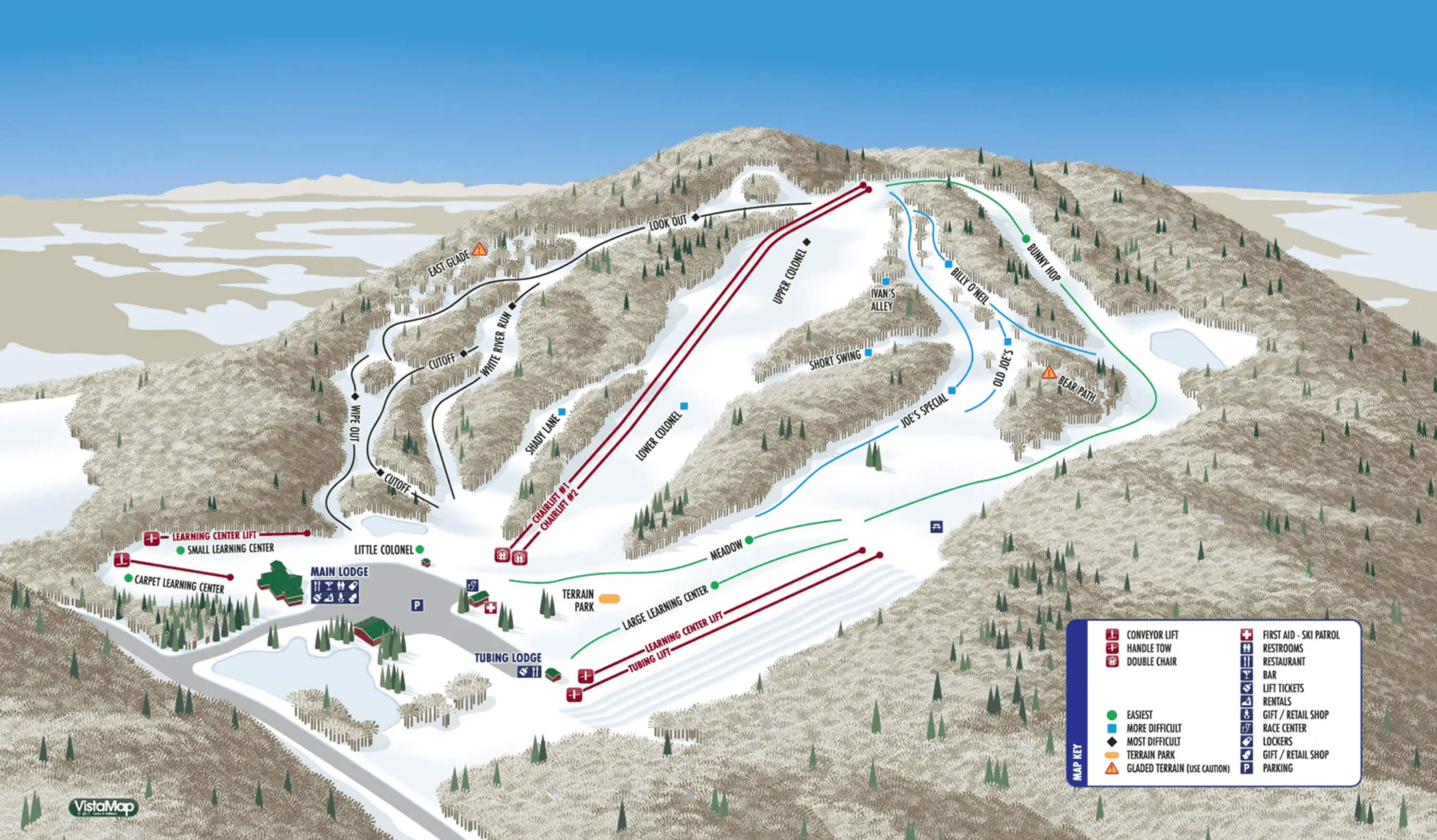 Willard Mountain Trail Map