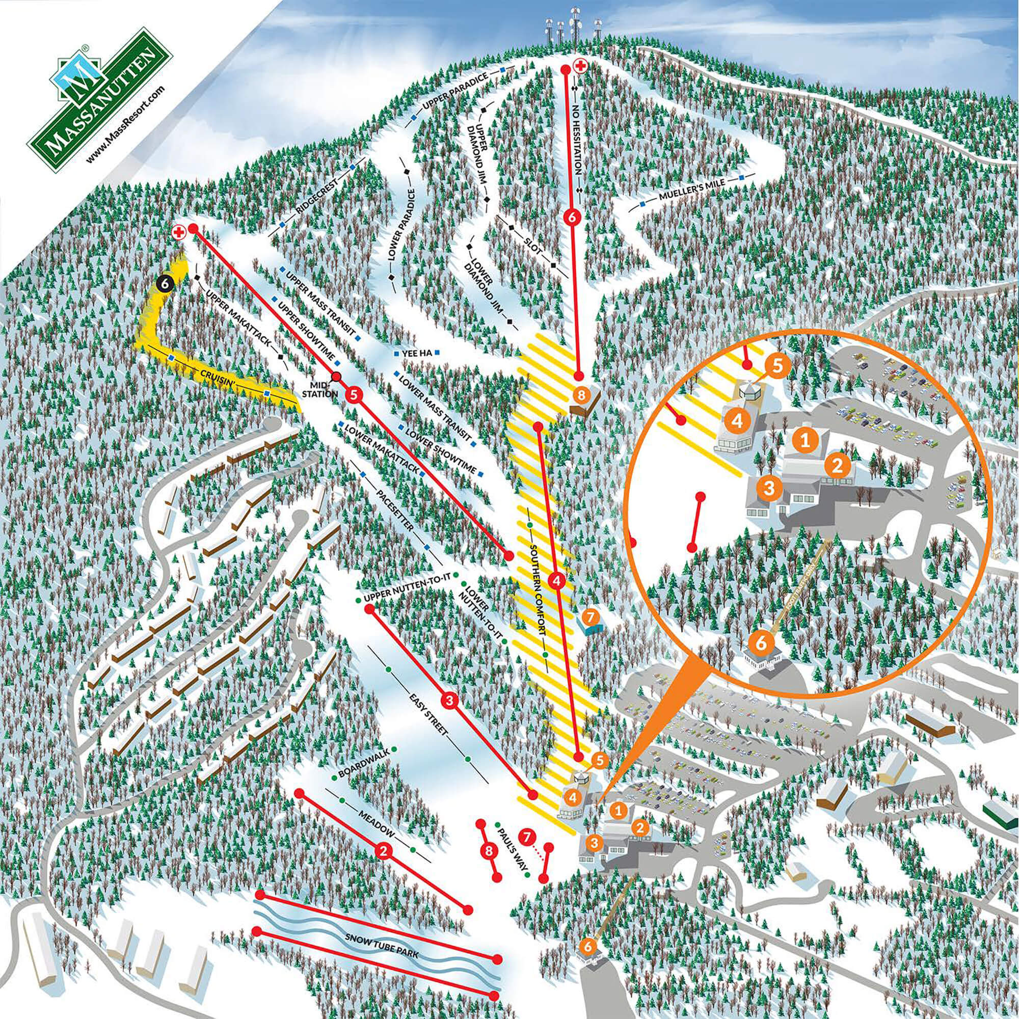Massanutten Resort Trail Map