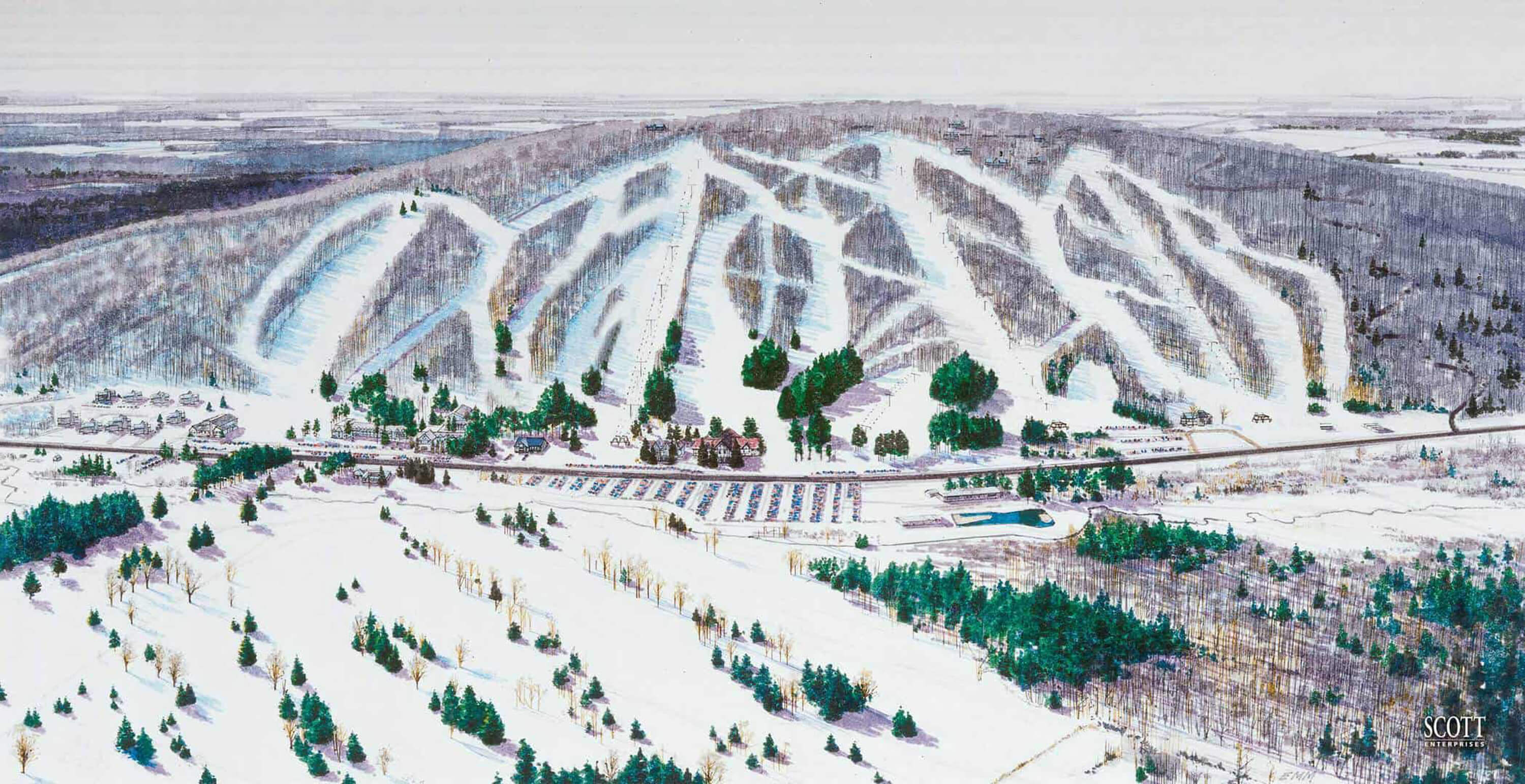 Peek N Peak Resort Trail Map